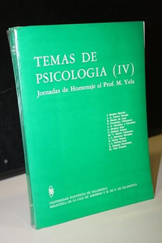 Portada del libro de Temas de Psicologia