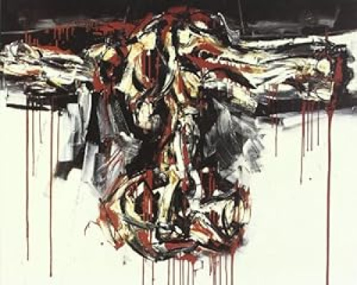 Portada del libro de Antonio Saura: pinturas 1956-1985