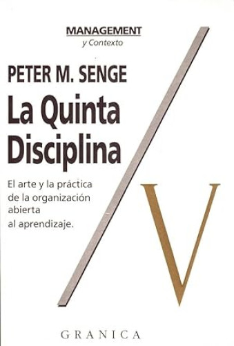 Portada del libro de La Quinta disciplina