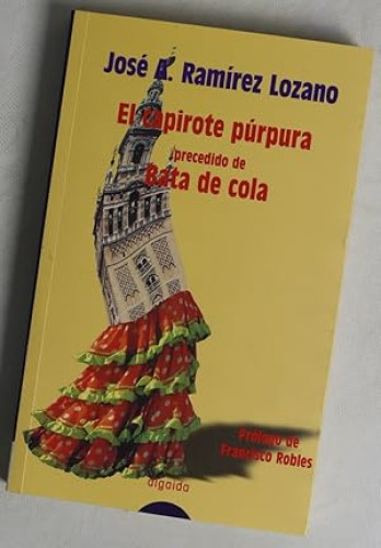 Portada del libro de El capirote púrpura