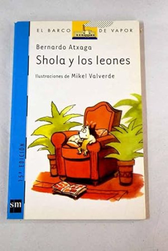 Portada del libro de Shola y los leones