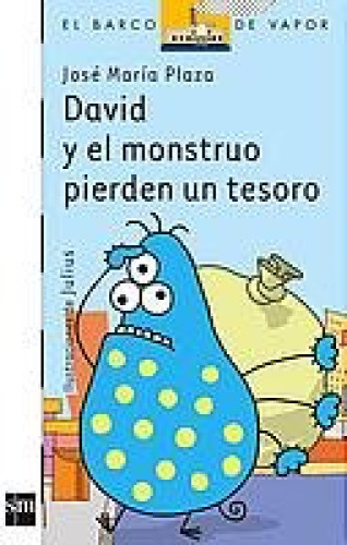 Portada del libro de David y el monstruo pierden un tesoro