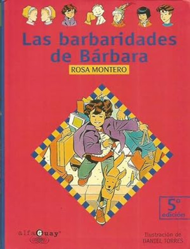 Portada del libro de Las barbaridades de Bárbara