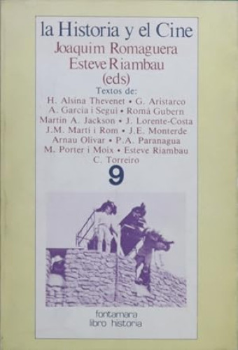 Portada del libro de La historia y el cine