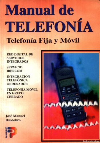 Portada del libro de MANUAL TELEFONIA FIJA Y MOVIL