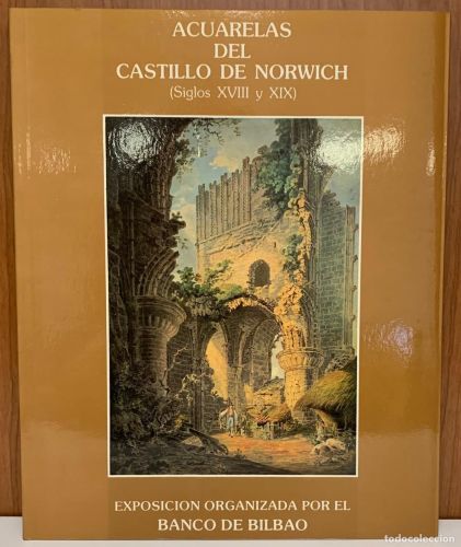Portada del libro de Acuarelas del castillo de Norwich (Siglos XVIII y XIX)