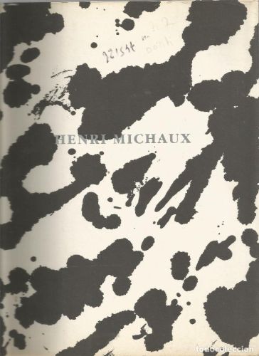 Portada del libro de CATALOGO DE HENRI MICHAUX - GALERIA JORGE MARA MADRID CON 27 OBRAS Y DOCUMENTACION
