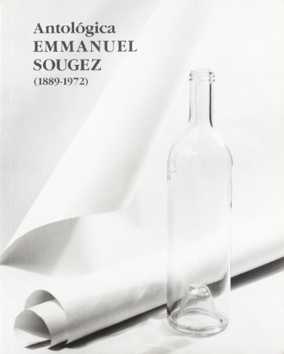 Portada del libro de Antológica Emmanuel Souget, 1889-1972
