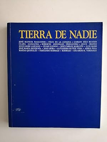 Portada del libro de Tierra de nadie