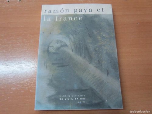Portada del libro de Ramón Gaya et la France
