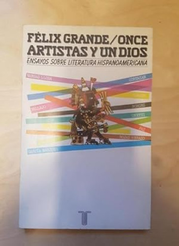 Portada del libro de Once artistas y un Dios