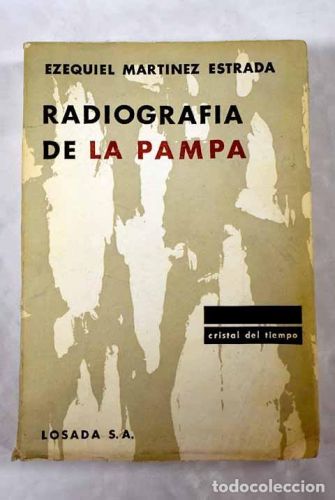 Portada del libro de Radiografía de la Pampa