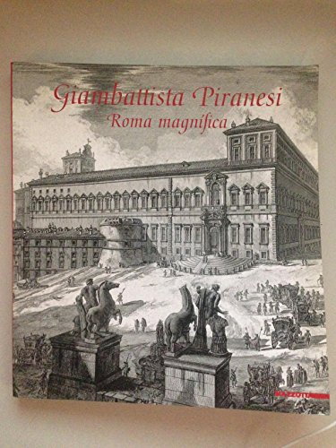 Portada del libro de Giambattista Piranesi. Roma magnifica