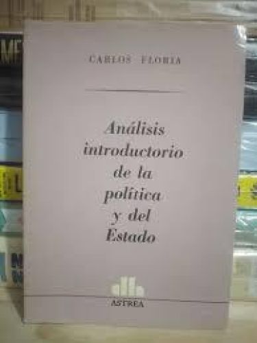 Portada del libro de Análisis introductorio de la política y del estado