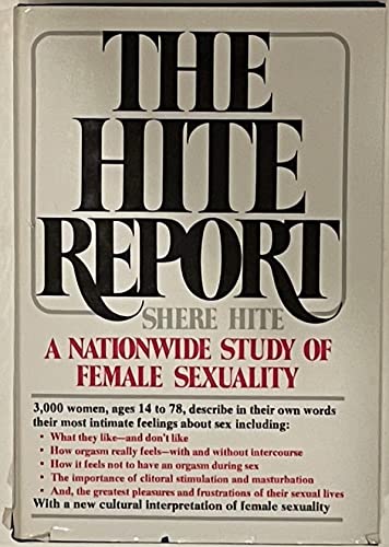 Portada del libro de El informe Hite. Estudio de la sexualidad femenina. 