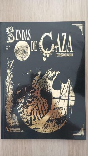 Portada del libro de Sendas de caza y conservacionismo Nª 3