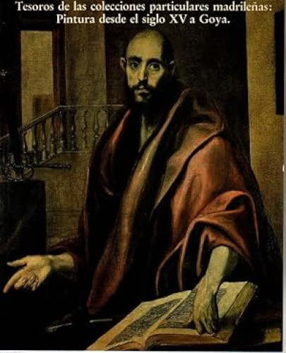 Portada del libro de Tesoros de las coleccciones particulares madrileñas
