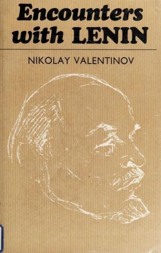 Portada del libro de Encounters with Lenin