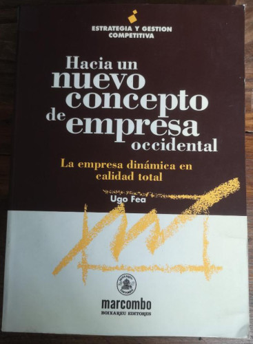 Portada del libro de HACIA UN NUEVO CONCEPTO EMPRESA OCCIDENT