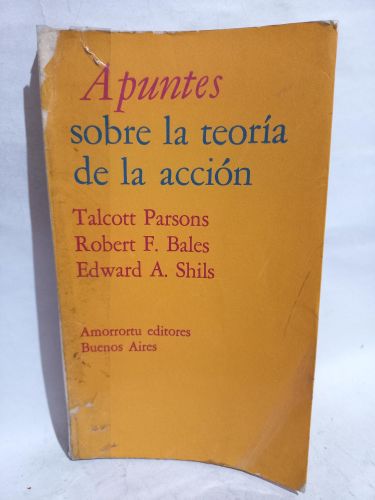 Portada del libro de Apuntes sobre la Teoría de la Acción