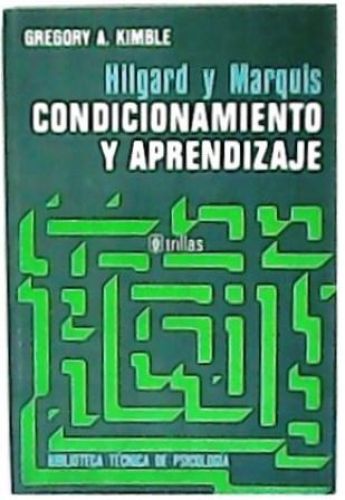 Portada del libro de condicionamiento y aprendizaje
