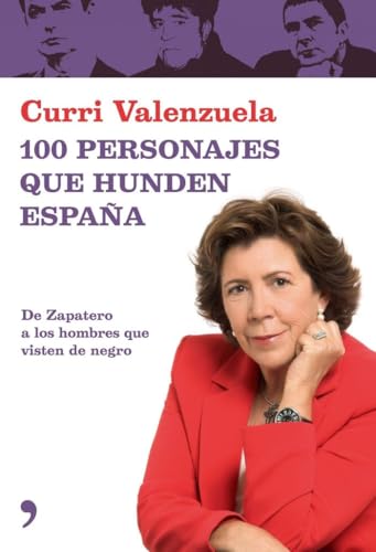 Portada del libro de 100 personajes que hunden España