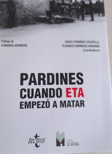 Portada del libro de Pardines. Cuando ETA empezó a matar (Ciencia Política - Semilla y Surco - Serie de Ciencia Política)