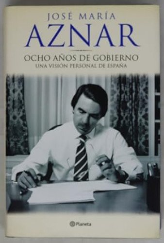 Portada del libro de Ocho años de gobierno