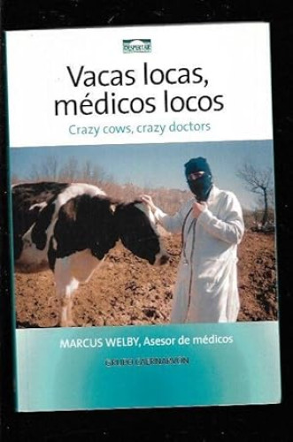 Portada del libro de Vacas locas, médicos locos