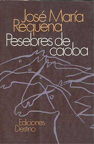 Portada del libro de Pesebres de caoba