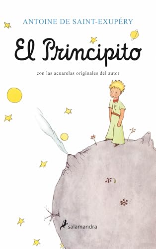 Portada del libro de El Principito (edición original con las acuarelas del autor)