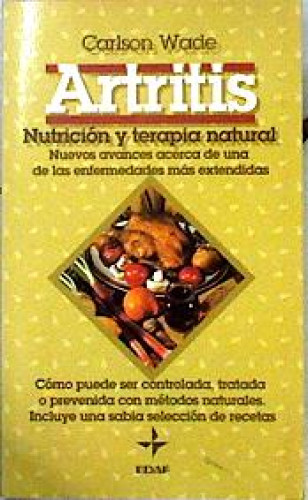 Portada del libro de Artritis, nutrición y terapia natural