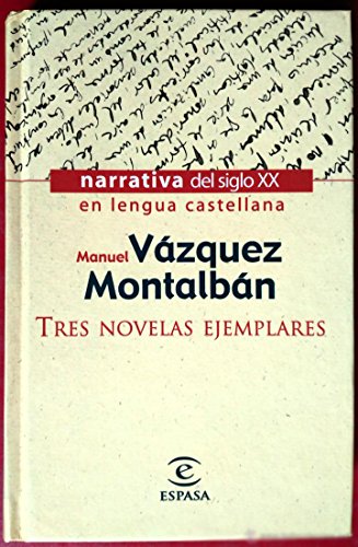 Portada del libro de Tres novelas ejemplares