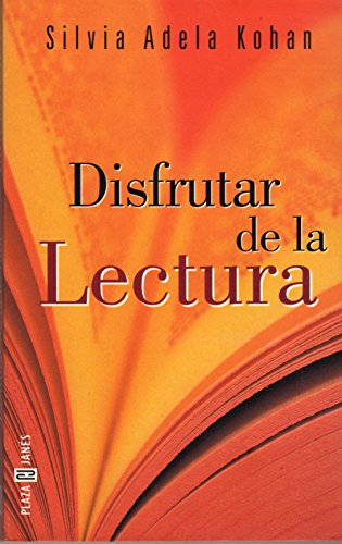Portada del libro de Disfrutar de la lectura