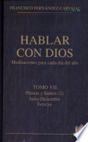 Portada del libro de Hablar con Dios. Tomo VII