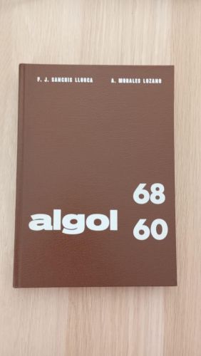 Portada del libro de Introducción a la programación en Algol 68.60