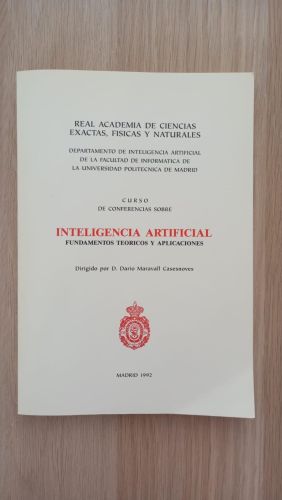 Portada del libro de Curso de conferencias sobre inteligencia artificial