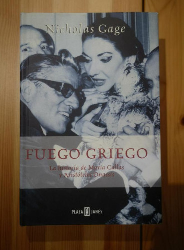 Portada del libro de Fuego Griego