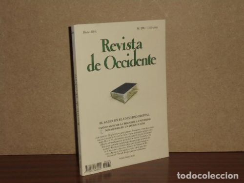 Portada del libro de Revista de Occidente Nº239