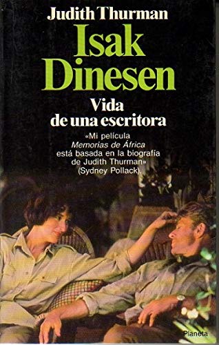 Portada del libro de Isak Dinesen