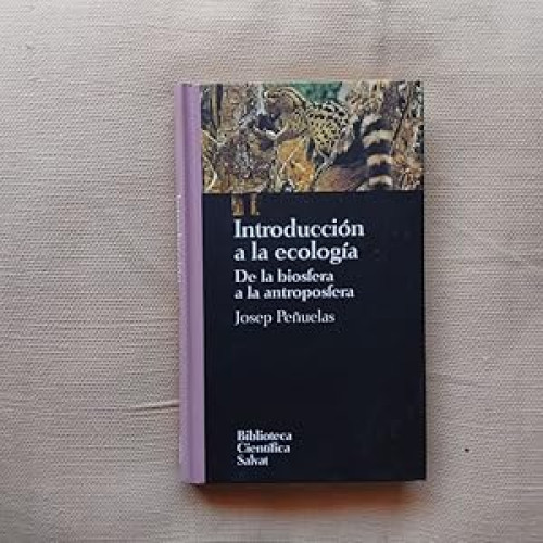 Portada del libro de Introducción a la ecología
