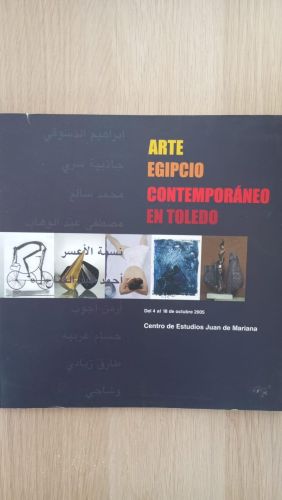 Portada del libro de Arte egipcio contemporáneo en Toledo