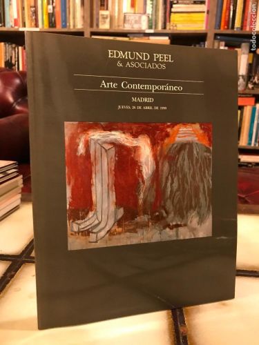 Portada del libro de Edmund Peel & Asociados. Arte contemporáneo.