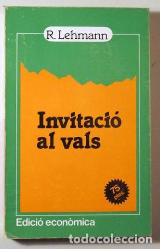 Portada del libro de INVITACIÓ AL VALS 