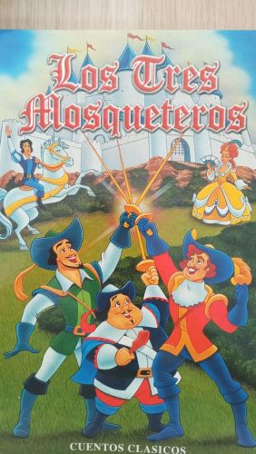 Portada del libro de Los tres mosqueteros 
