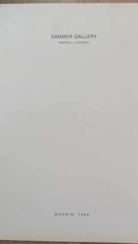 Portada del libro de Pintura Española S.XIX y XX