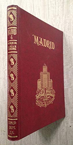 Portada del libro de Madrid. Tomo IV. De la Puerta del Sol a la Villa de Fuencarral