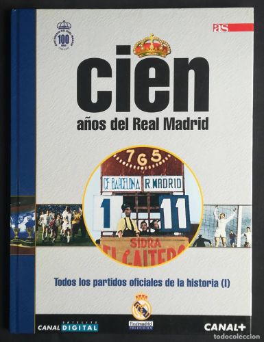 Portada del libro de Todos los partidos oficiales de la historia I