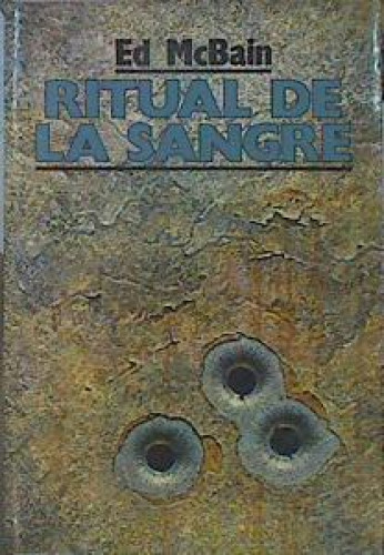 Portada del libro de Ritual de la sangre