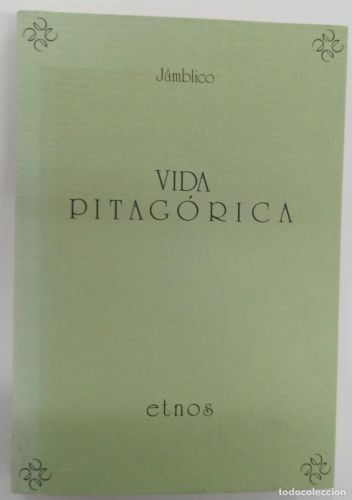 Portada del libro de Vida Pitagórica